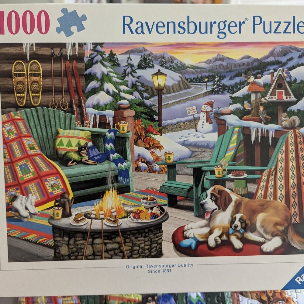 Excellent condition Ravensburger 1000 piece puzzle